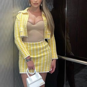 CLASSY ZARA SKIRT AND CARDIGAN